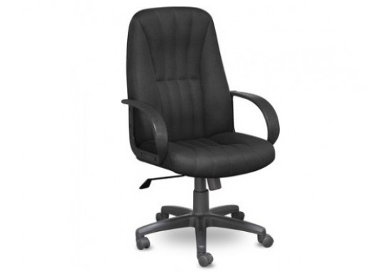 Кресло EChair-624 TTW ткань черная, пластик